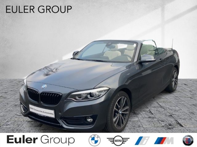 BMW 220 i Cabrio Sportline Navi H&K Adap LED 2-Zonen