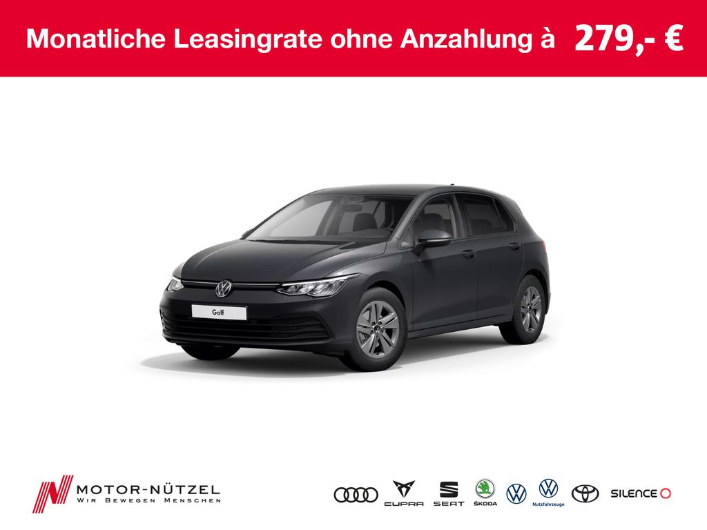 Volkswagen Golf VIII 1.5 TSI LIFE LED+NAVI+ACC+SHZ+DAB+ALU
