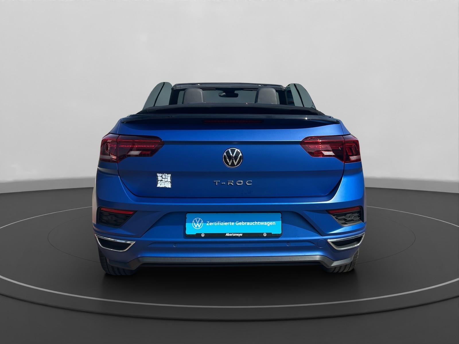 Volkswagen T-Roc Cabriolet 1.5 TSI R-Line Edition Blue +AHK, миниатюра 3