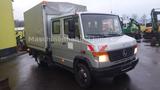 Mercedes-Benz Vario 816 D Doka/ nur 71 tkm/ m. Ladebordwand - Mercedes-Benz Diesel Koffer 816 d