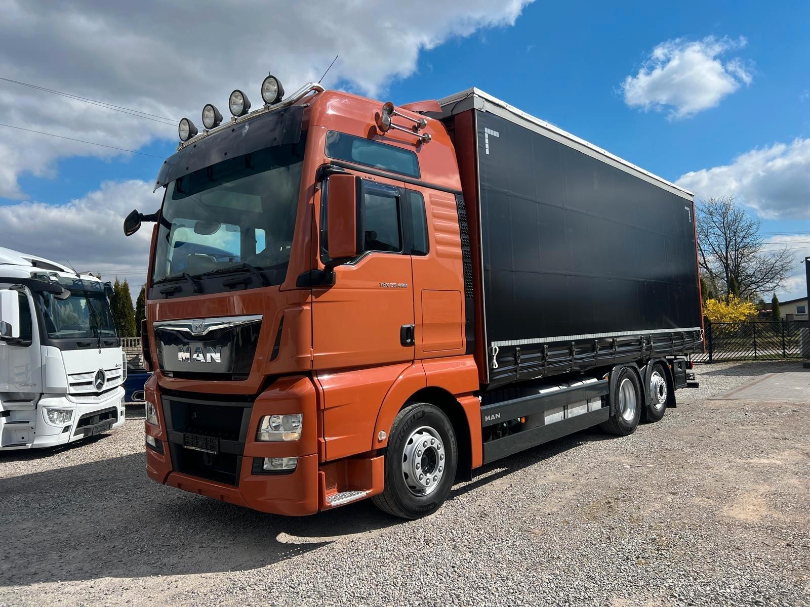 MAN TGX 26.480 / Burta - Firana / 6x2 /