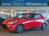 Toyota Hybrid HEV 1,5 Automatik TeamD Alu Kamera Navi - mit Hybrid-Antrieb: Rot, Kleinwagen