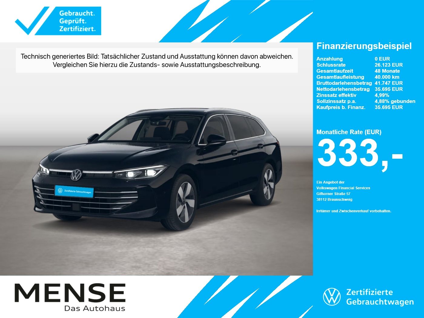Volkswagen Passat Variant 2.0 TDI DSG Elegance IQ.Light AHK