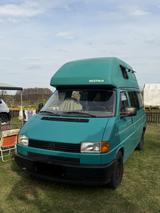 Volkswagen T4 California 2.4D Hochdach Camper, grün - Volkswagen T4: Hochdach
