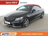 Mercedes-Benz C 180 AMG Line Aut.*LED*NAVI*TEMPO*PDC*SHZ*KLIMA - Mercedes-Benz C 180: Cabrio