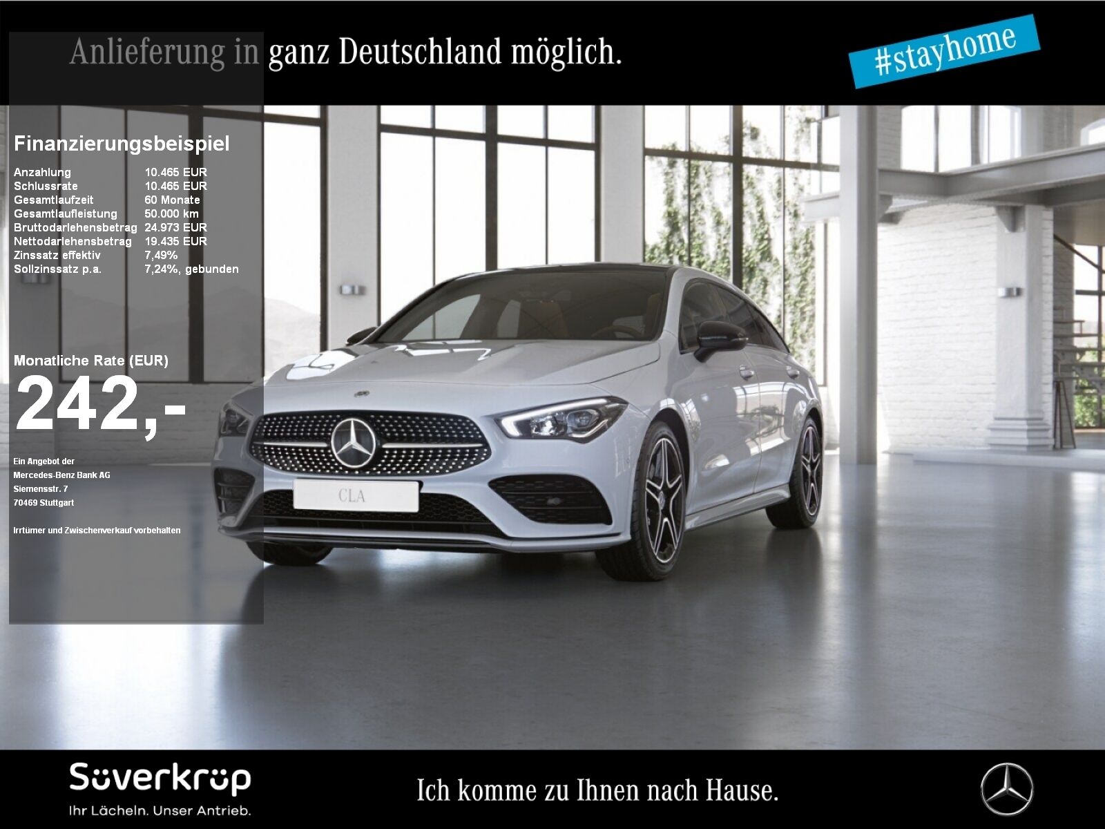 Mercedes-Benz CLA 250 4M Shooting Brake AMG NIGHT KAMERA PANO