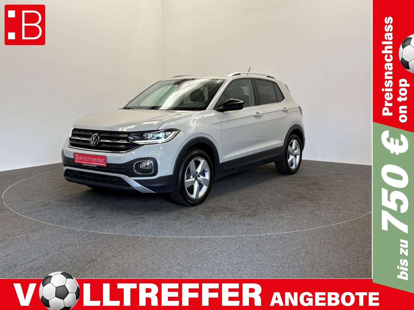 VW T-Cross 1.0 TSI Style LED KAMERA AHK PDC 17 GRA