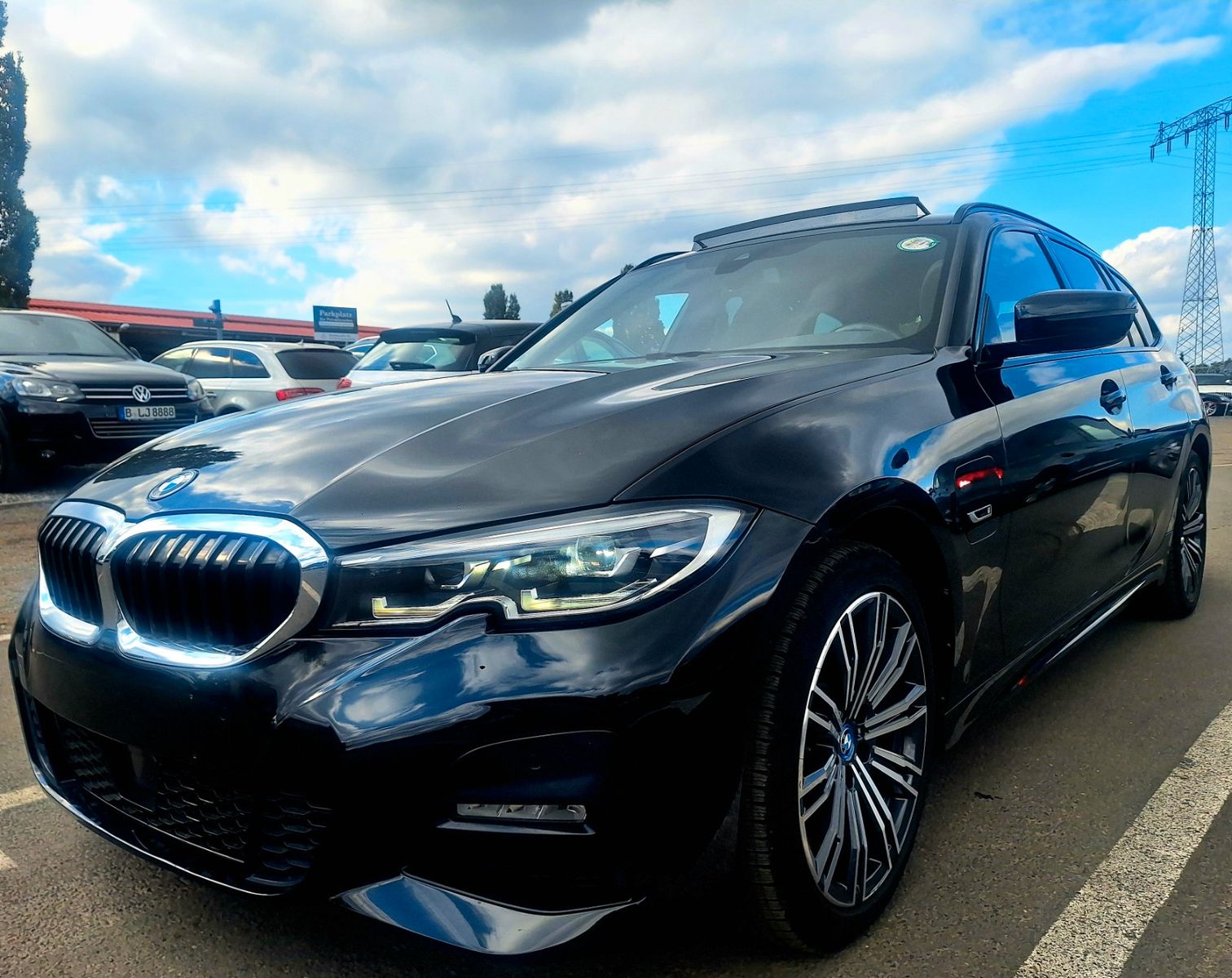 BMW 320e*M-Paket*Nav*Pano*Elek.Sitz*Leder*SHZ*ACC*AH imagem 2