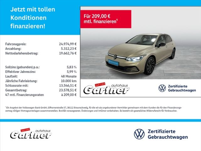 Golf VIII MOVE 1.0 eTSI DSG LED-PLUS AHK PDC SHZ