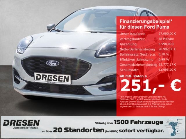 Ford Puma ST-Line X Navi/B6O Sound/LED-Scheinwerfer/K