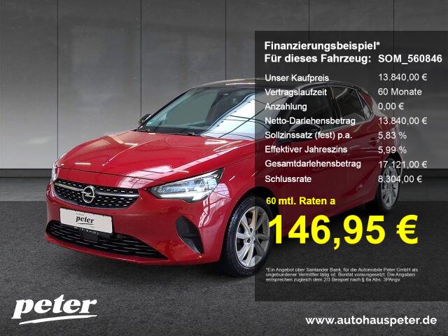 Opel Corsa F 1.2 Elegance Klimaautomatik Sitzheizung 