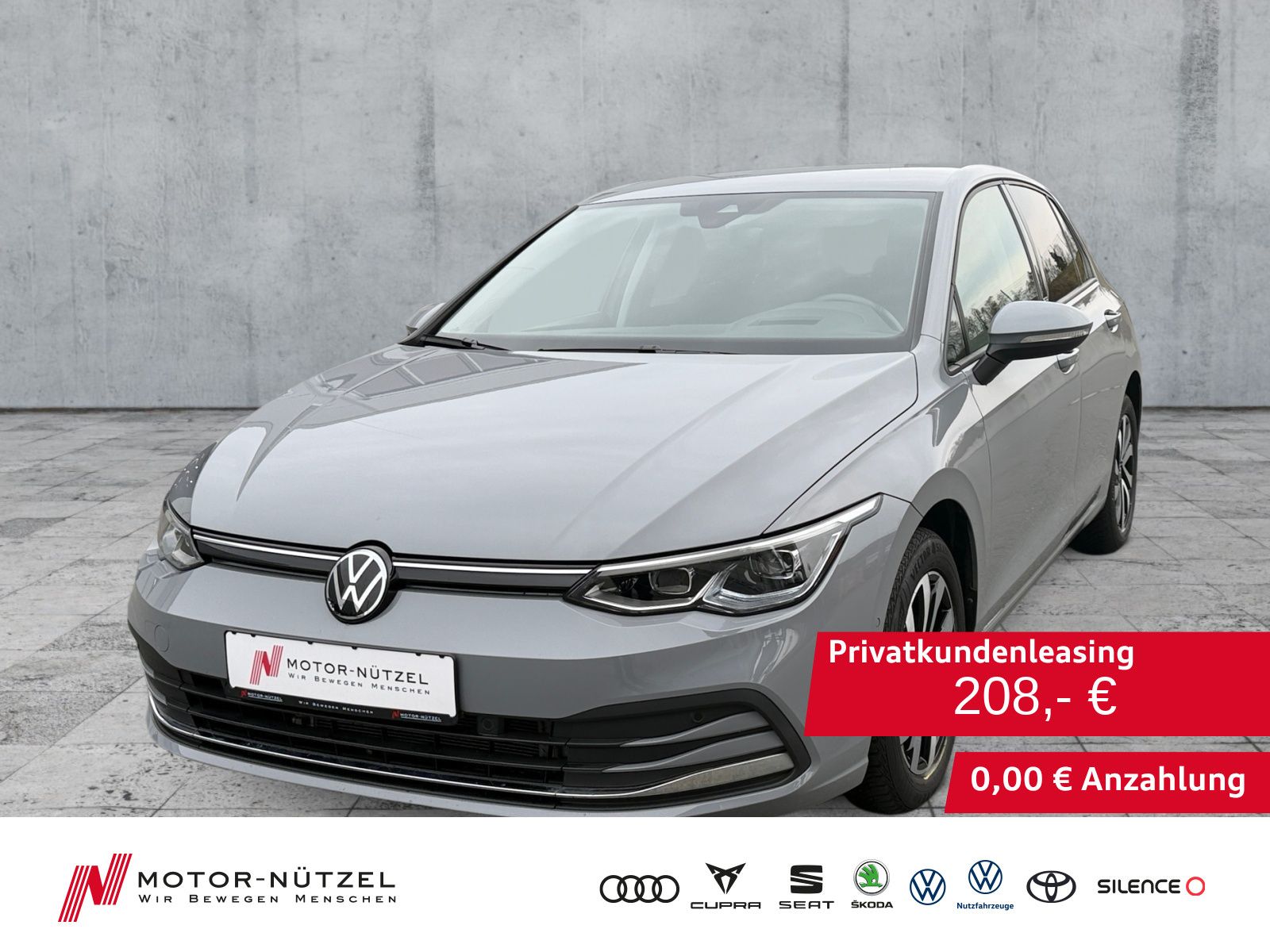 Volkswagen Golf VIII 1.5 TSI ACTIVE 5JG+LEDplus+NAV+STDHZG
