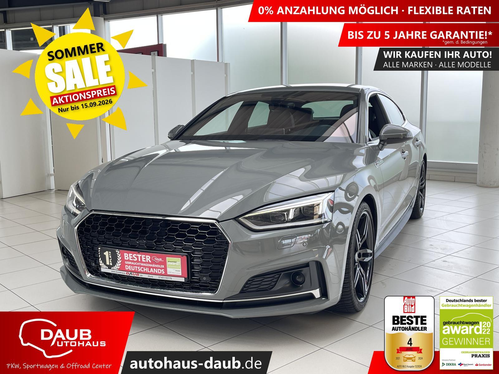 Audi A5 Sportback 2.0 TFSI 45 quattro sport S line+++