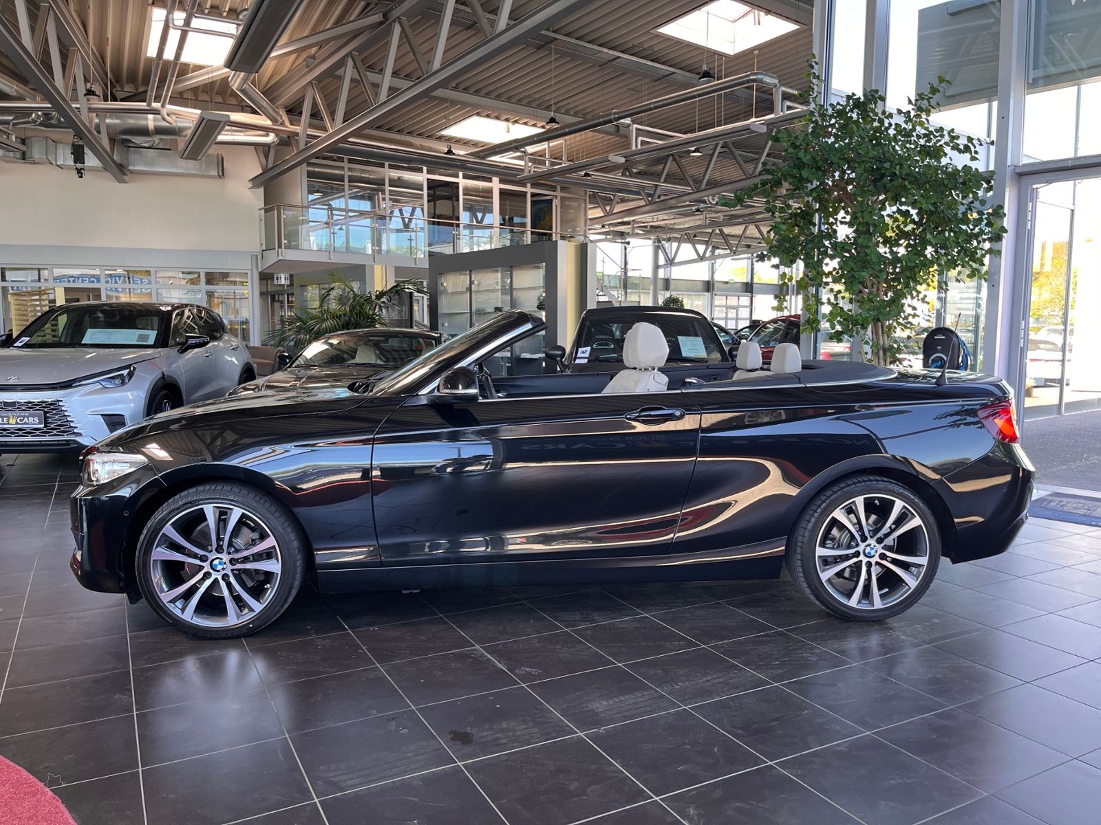 Fahrzeugabbildung BMW 220i Cabrio Sport Line H/K LEDER LED NAV SHZ 18"