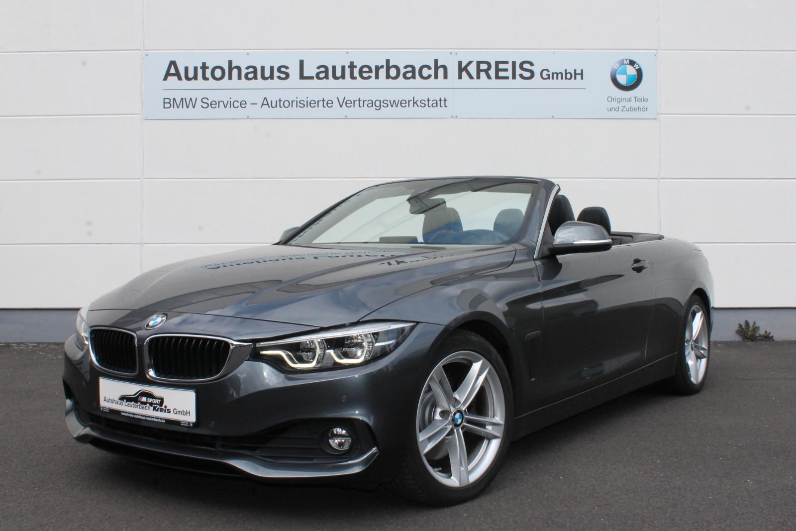 BMW 430i Cabrio Fzg D NAV, LED, KAM, H/K, 18"M-Sport