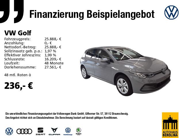 VW Golf 1.0 eTSI Life DSG *NAVI*R-CAM*ACC*