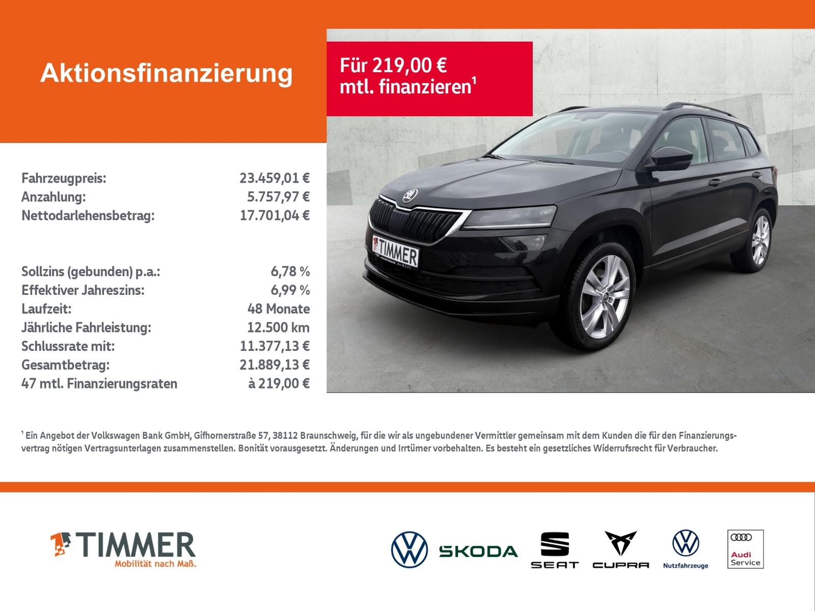 Skoda Karoq 2.0 TDI STYLE +LED +RKAM +STHZ +NAVI +SHZ