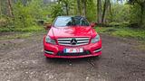 Mercedes-Benz C 250 AMG RIGHT HAND DRIVE - mit Diesel-Antrieb: Rot, Panorama-Dach, Limousine