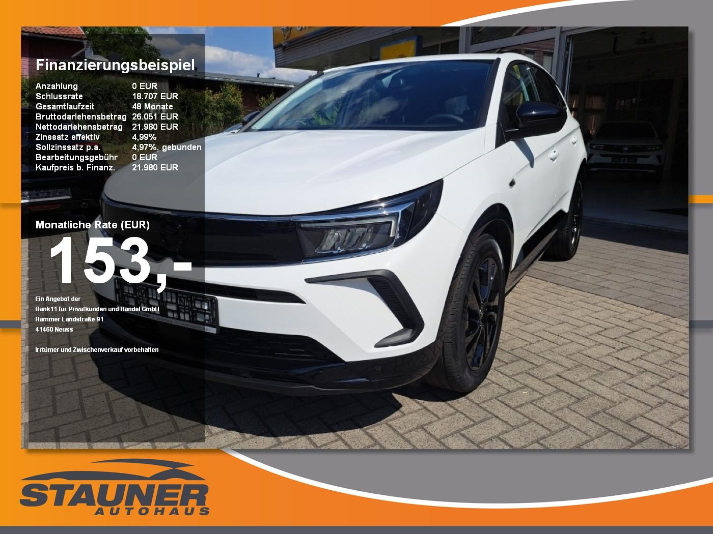 Opel Grandland 1.5 D GS Line LED Scheinwerfer, Navi,