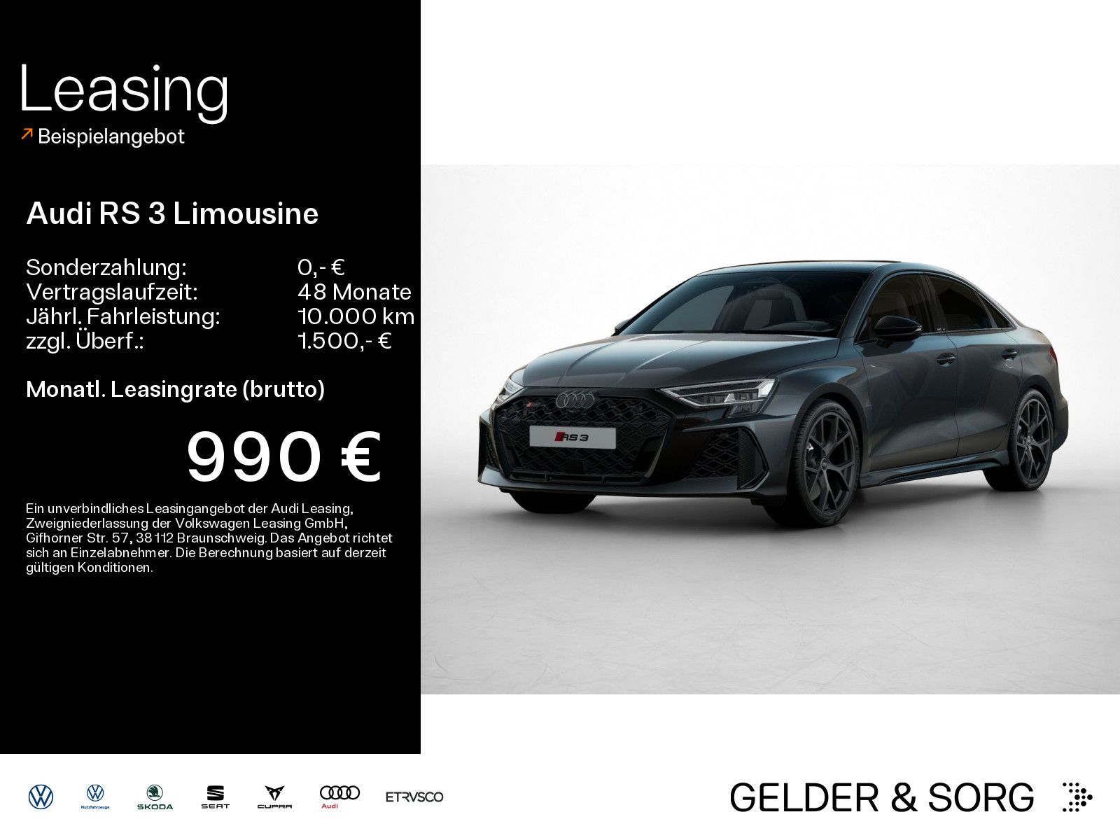 Audi RS 3 Limousine 294 kW S tronic*CARBON*RS DY