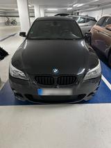 BMW E60 525i schwarz - BMW 525 aus 2006: 525i