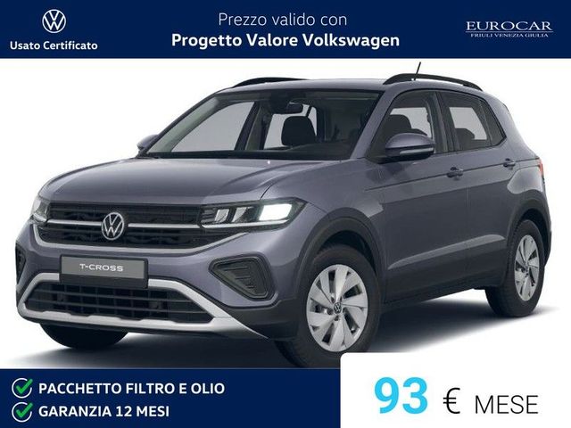 Volkswagen T-Cross 1.0 tsi life 95cv