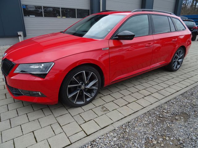 Skoda Superb Combi Sportline 4x4.Standheizung: Panoram