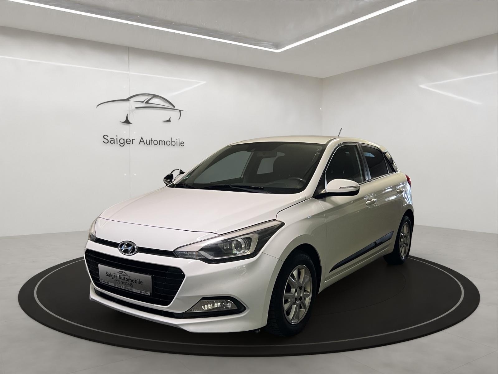 Hyundai i20 blue Passion