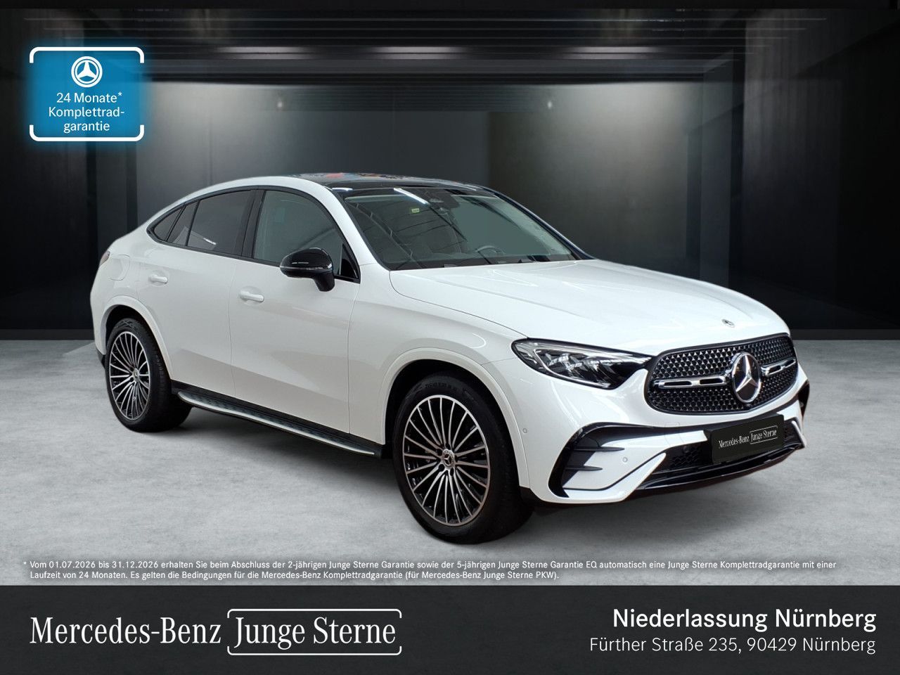 Mercedes-Benz GLC 300 d 4M Coupe AMG Adv. Night Pano AHK 20 foto 1