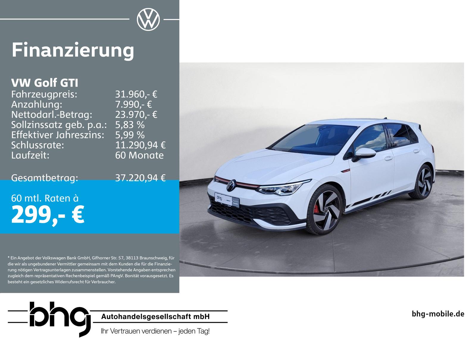 Volkswagen Golf GTI 2.0 TSI DSG Clubsport *APP-CONNECT*LED*