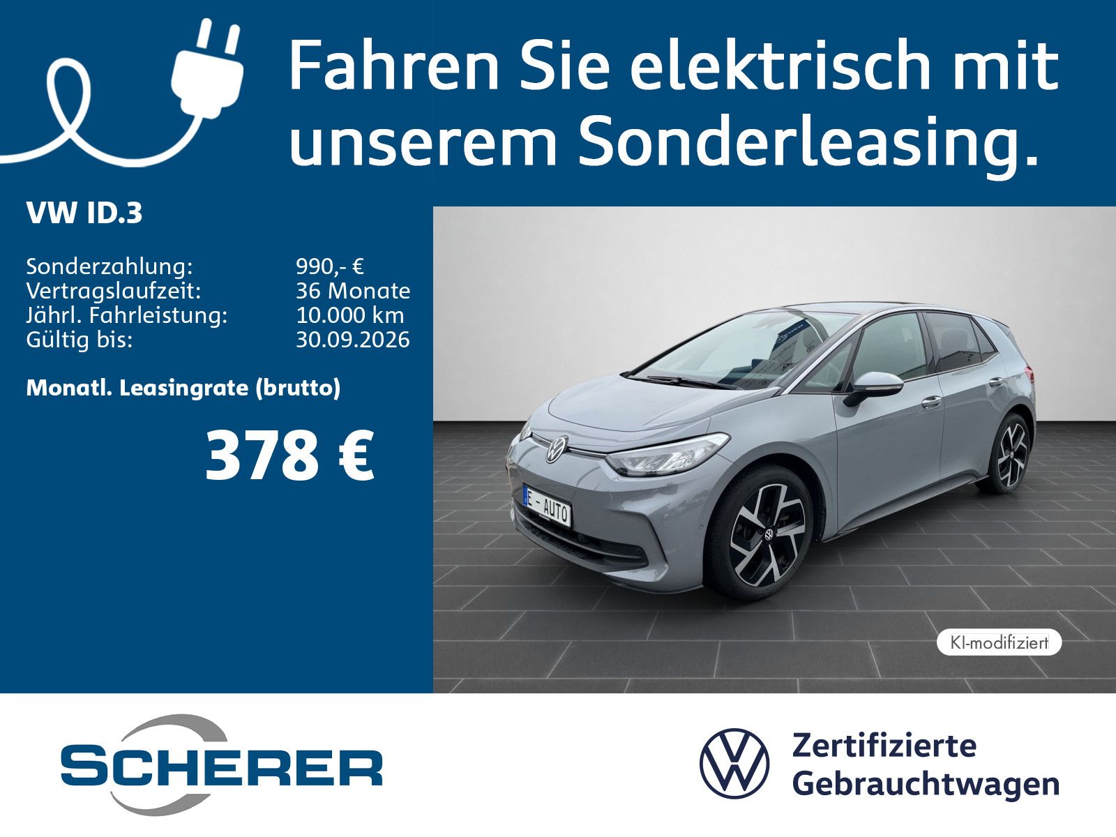 Volkswagen ID.3 Pro *Move* 150kW RFK EPH Park Assist Plus A