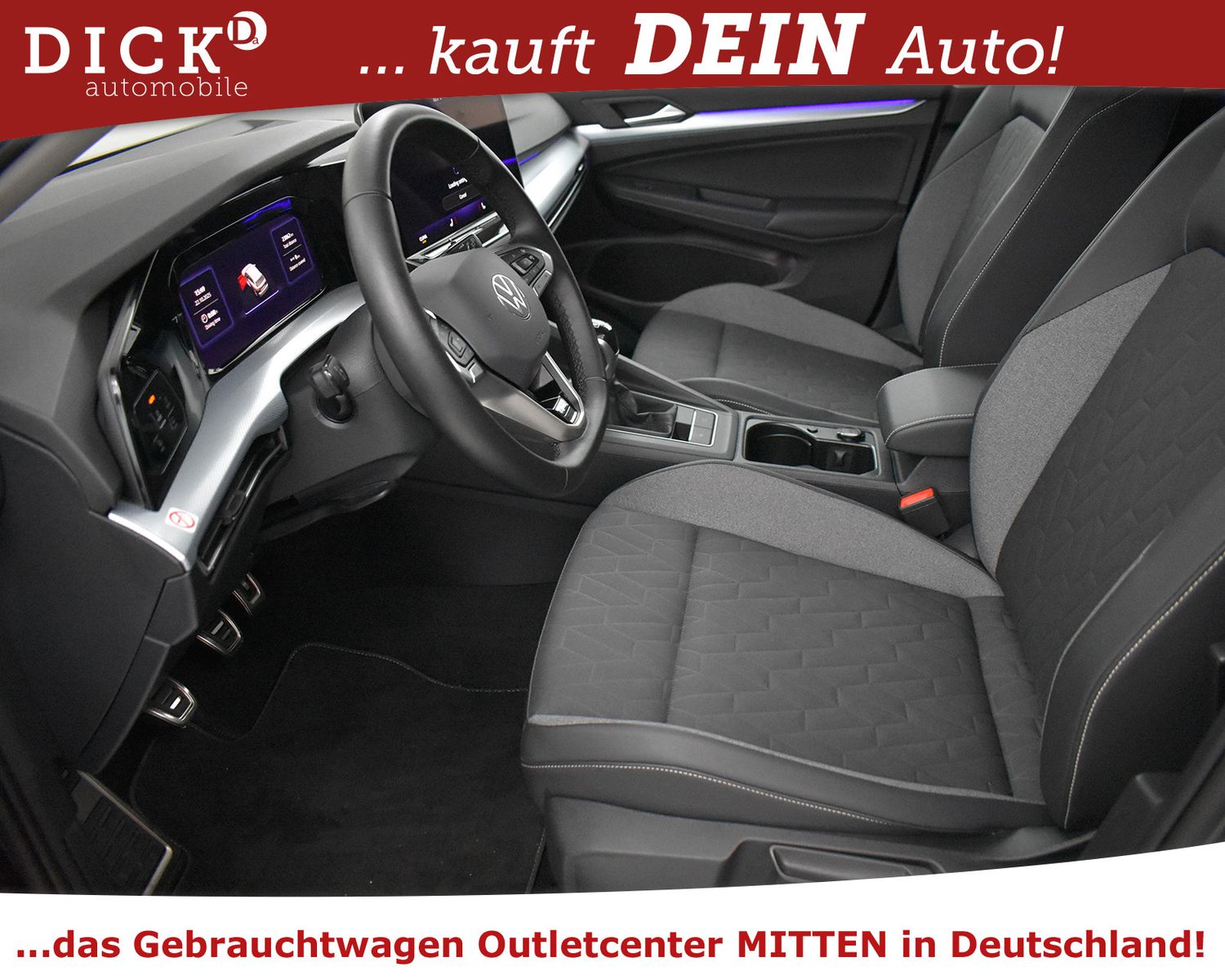 VW Golf VIII Var 1.5TSI Goal NAVI+KAM+LED+VIRTU+SHZ - Image 11