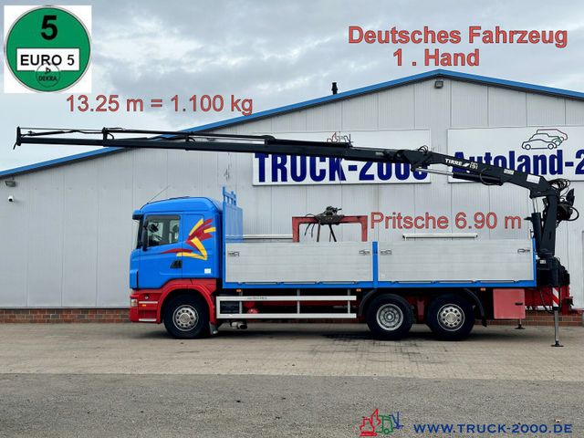 Scania R400 Atlas Tirre 191L 9m=1,7t. 7m Ladefl. 1.Hand