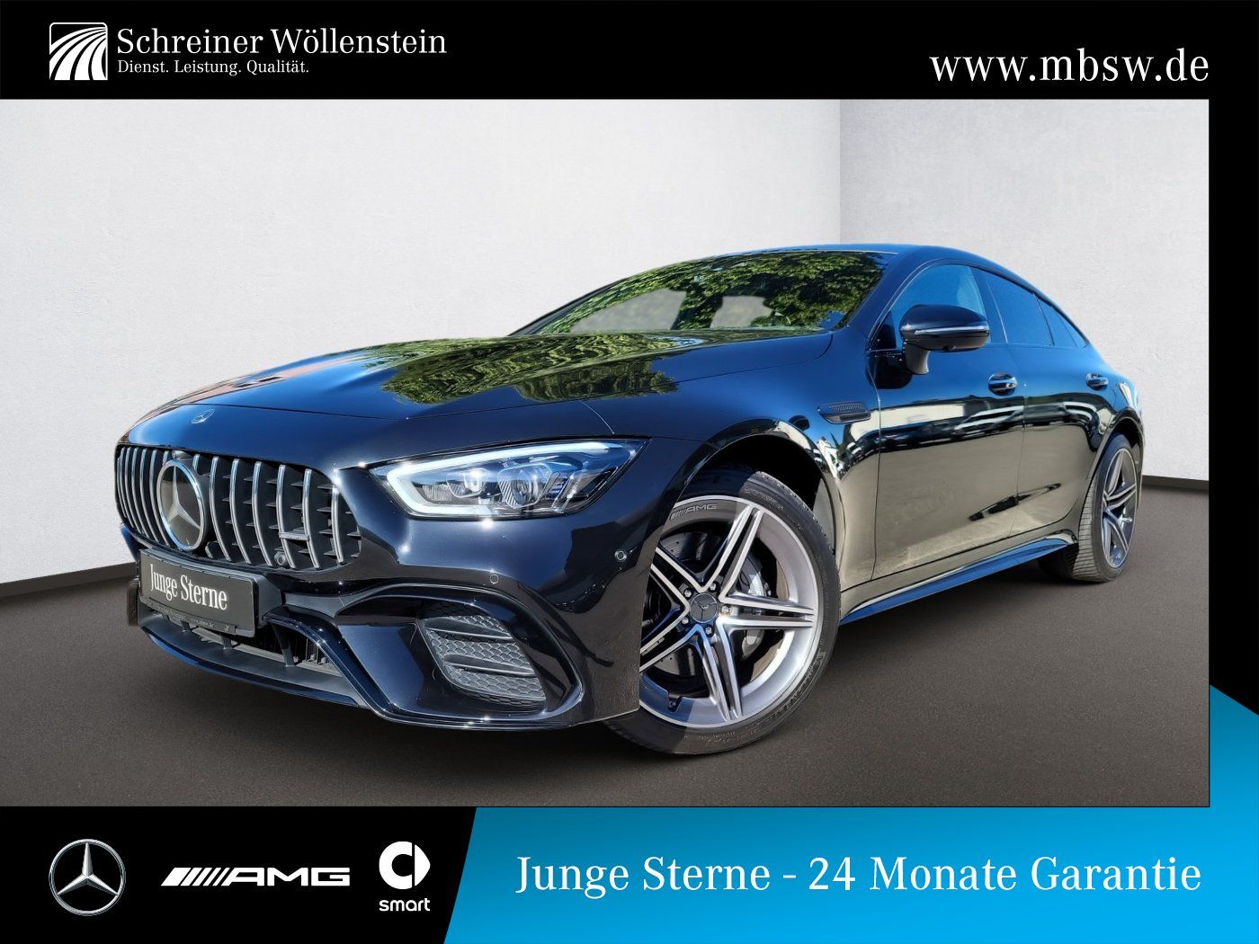 MERCEDES-BENZ AMG GT 43 4M+ Pano*V8-Ext*Night*KeyGo*Burm*FAP*