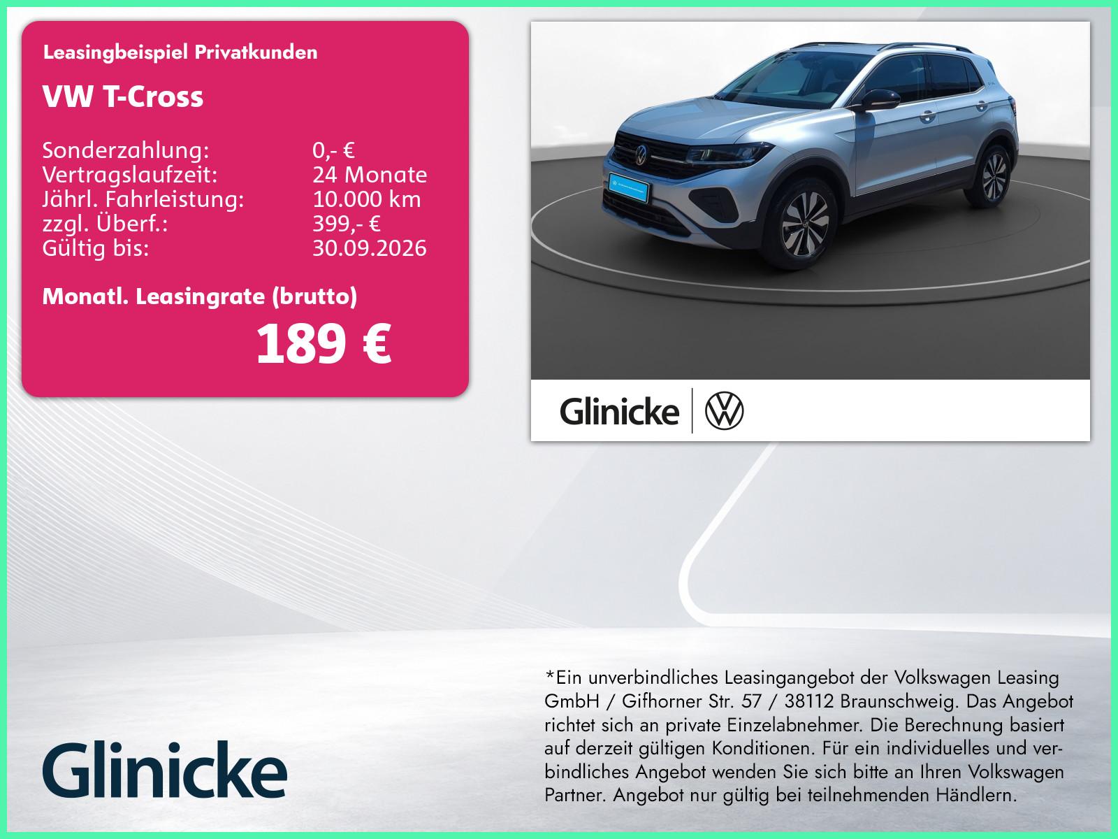 Volkswagen T-Cross 1.0 TSI GOAL SiHz Klima