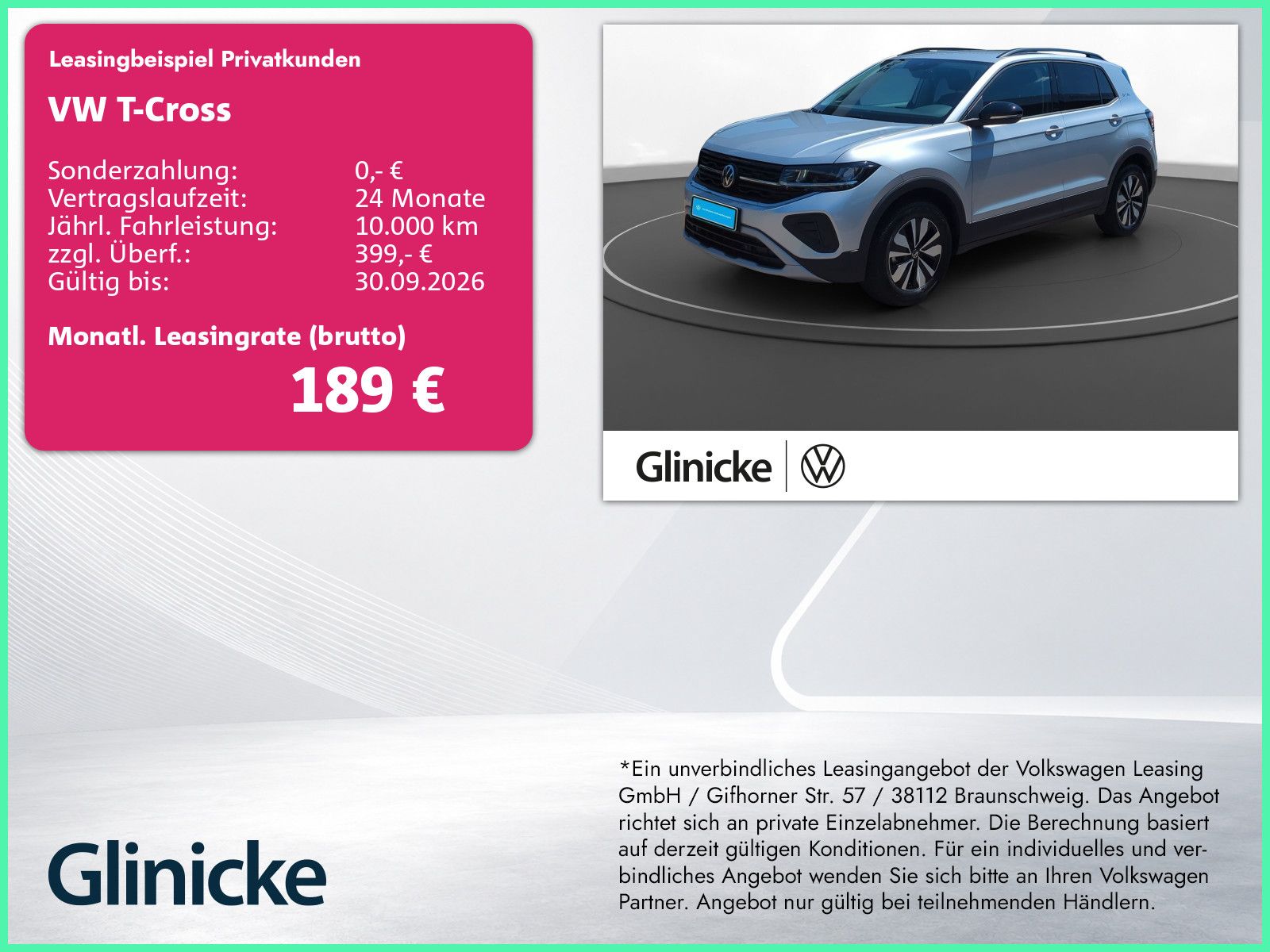 Volkswagen T-Cross 1.0 TSI GOAL SiHz Klima