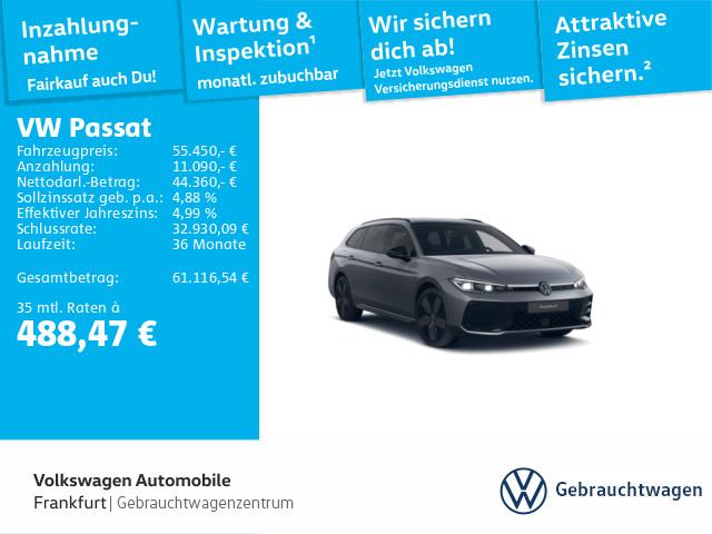 Volkswagen Passat 2.0 TDI DSG R-Line Navi IQ.Light DAB+ Fro