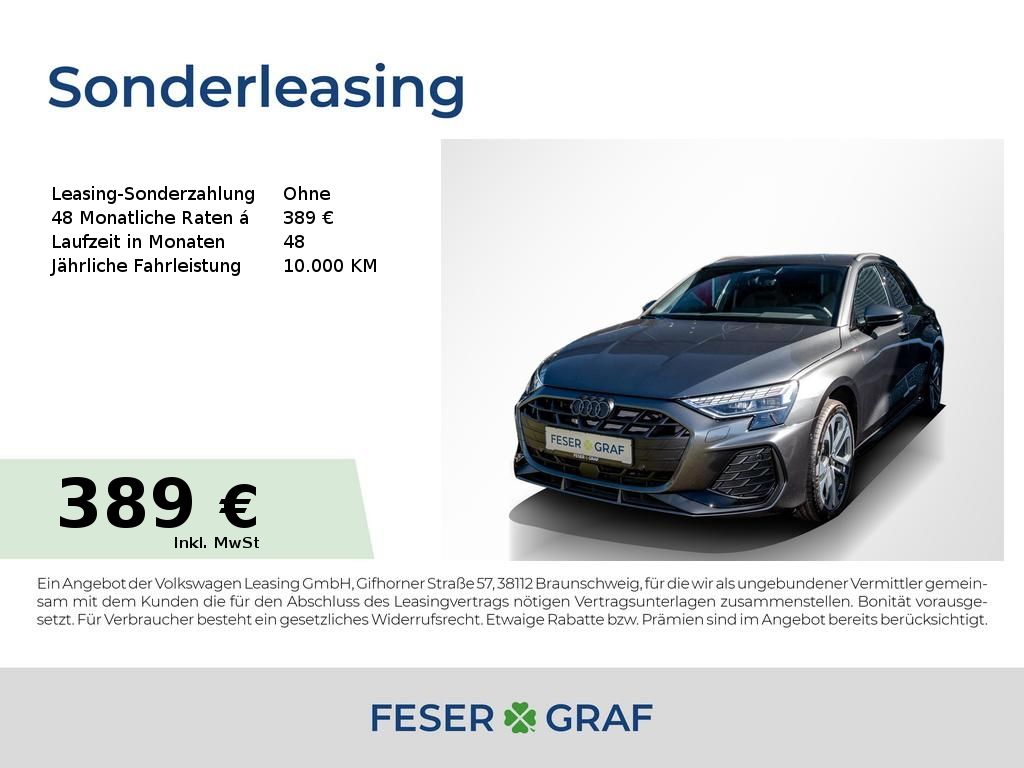 Audi A3 SB TFSI S tronic 2x S line/Matrix/Tech+/SONOS