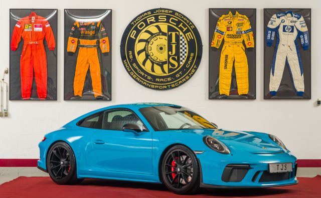 PORSCHE 991 GT3 Touring / Miamiblau / 2.Hand / deutsch