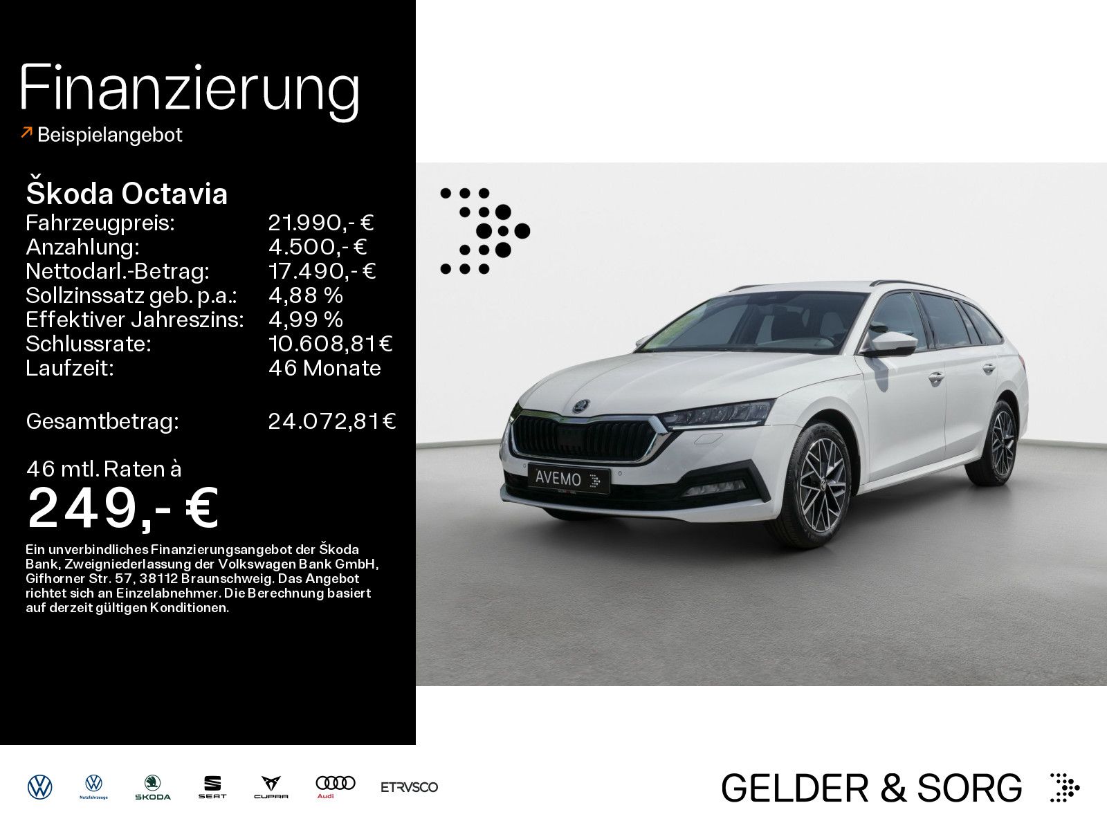 Skoda Octavia Combi Ambition 2.0 TDI LED*Navigation