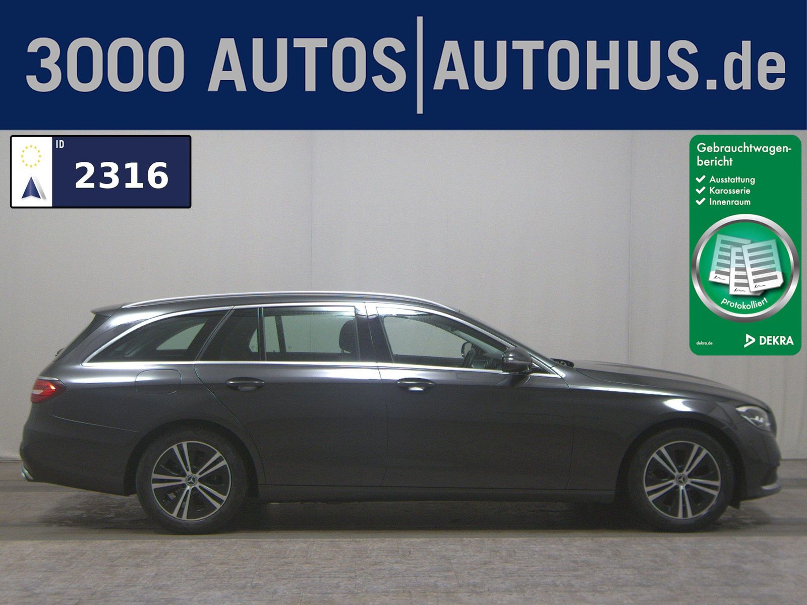 MERCEDES-BENZ E 220 T d Navi LED Widescreen AHK RfK Distronic