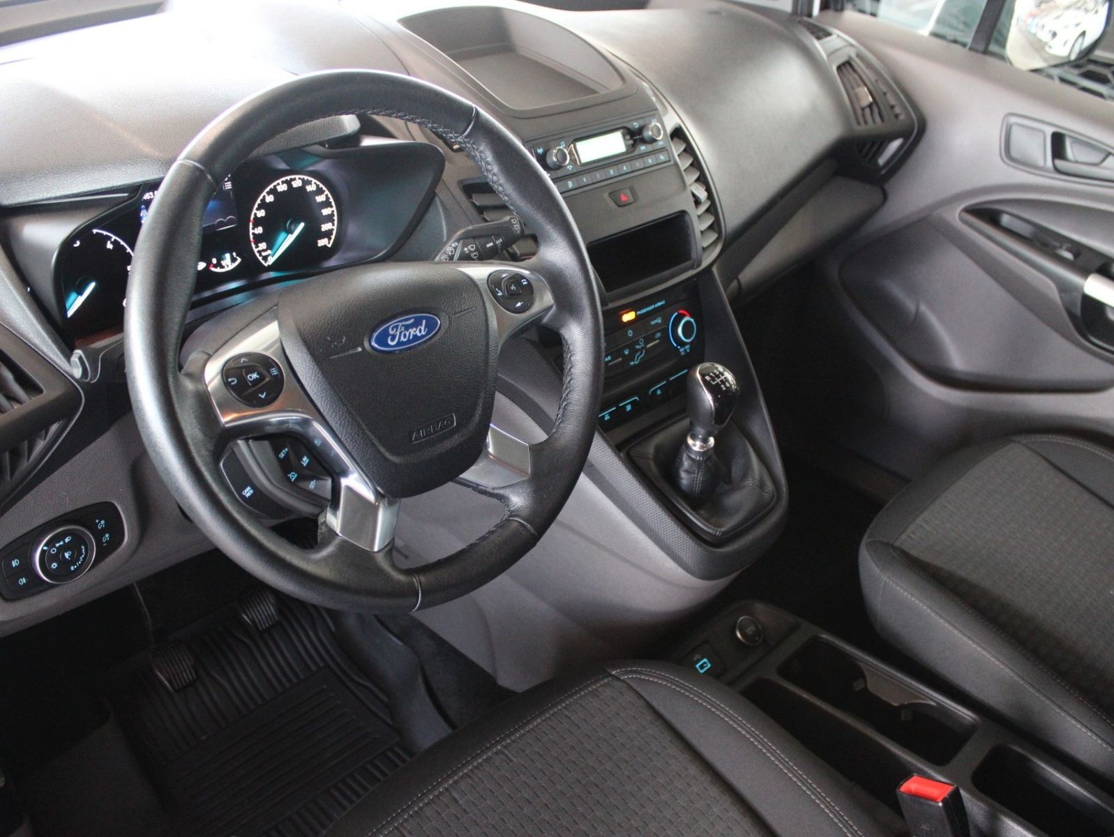 Fahrzeugabbildung Ford Transit Connect L2 Rollstuhlrampe Heckausschnitt