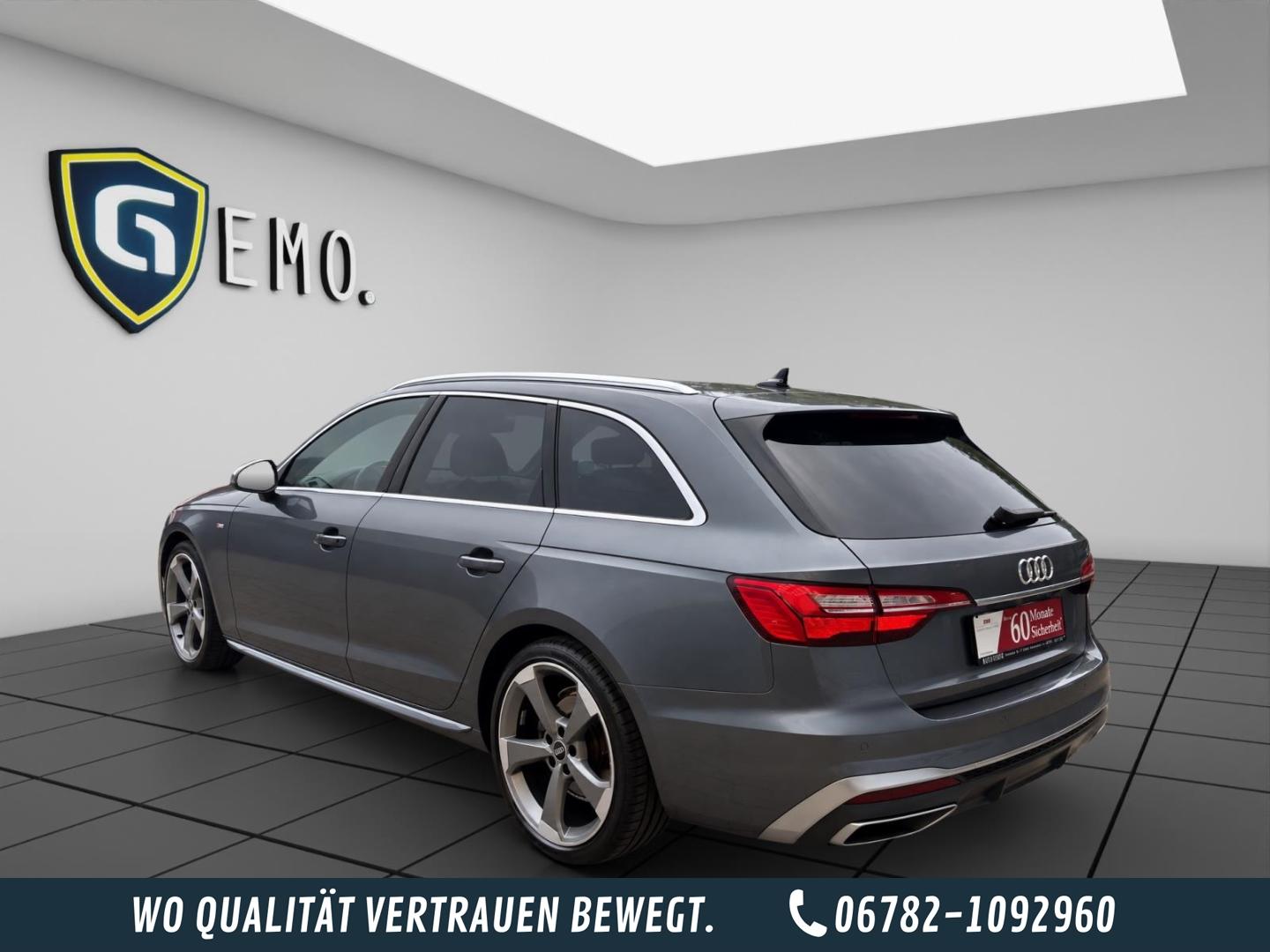 Audi A4 Avant 35 TDI S line El. Panodach Navi Sounds., миниатюра 6