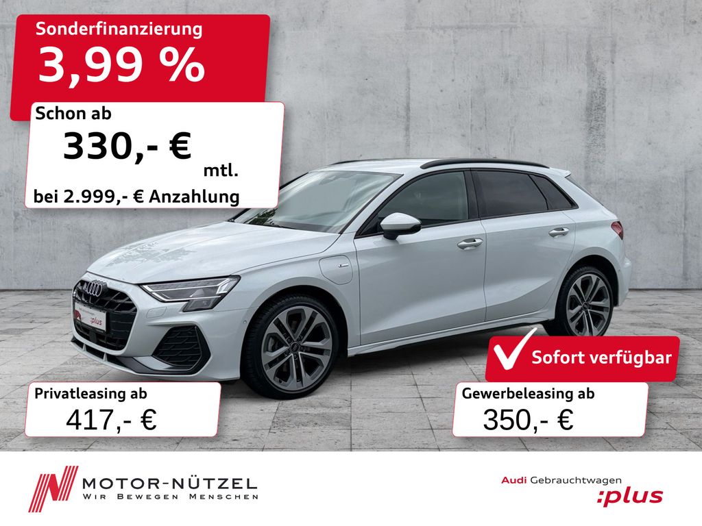 A3 Sportback 40 TFSI e S-TR S-LINE LED+NAVI+AHK