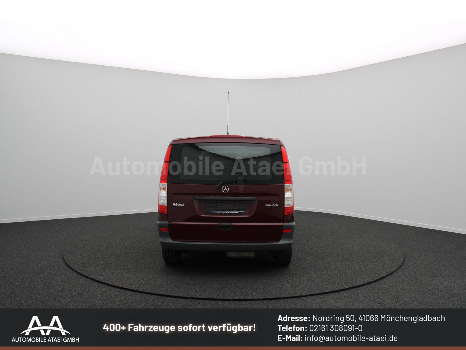 Fahrzeugabbildung Mercedes-Benz Vito Tourer kompakt 116 CDI Aut. *1.HAND* 5002