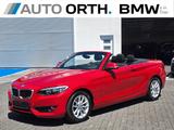 BMW 218i Cabrio AUTOM. NAVI SHZ PDC KLIMAAUT. TEMPO - rote BMW 218