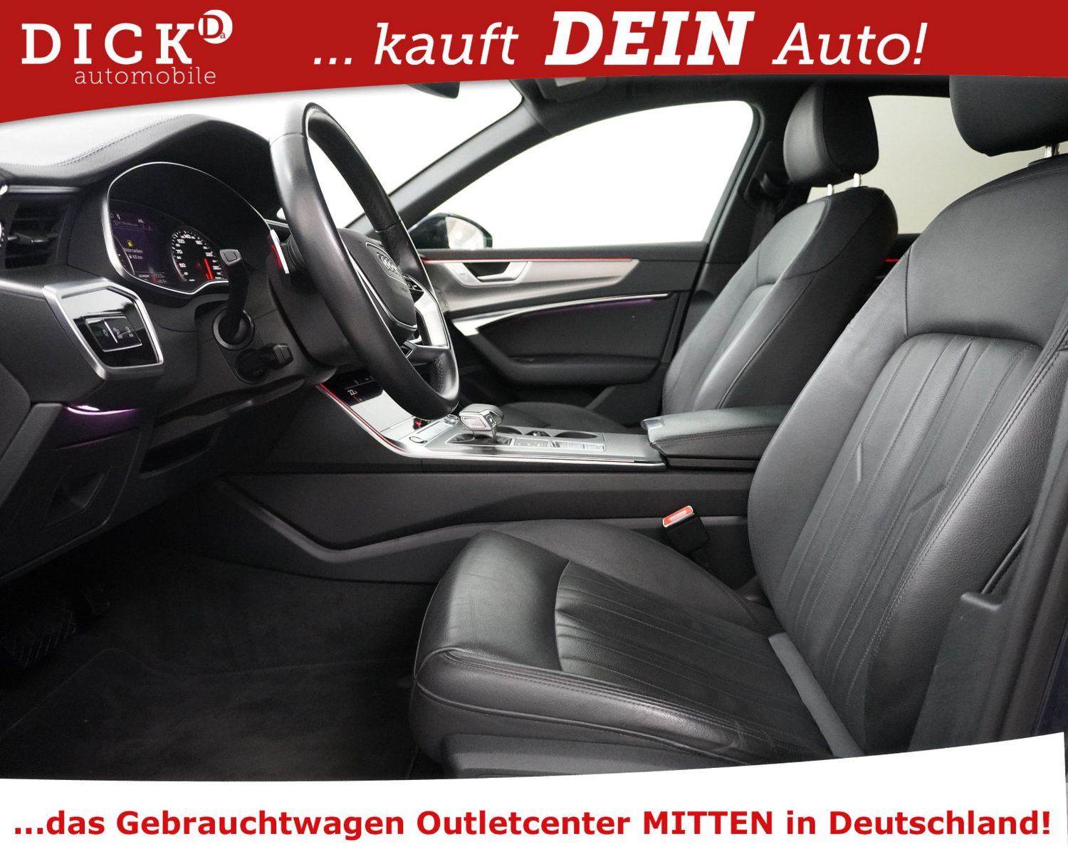 Fahrzeugabbildung Audi A6 55TFSI QUATT DESIGN+BLACK+MEMO+KAM+MILANO+AHK