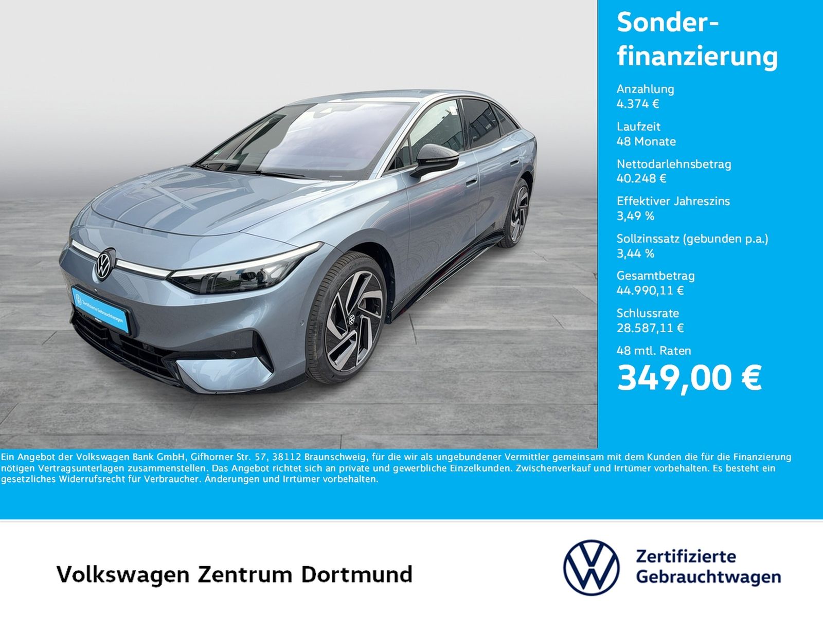 Volkswagen ID.7 PRO WÄRMEPUMPE AHK 360°CAM ACC LM20 HEAD-UP foto 1