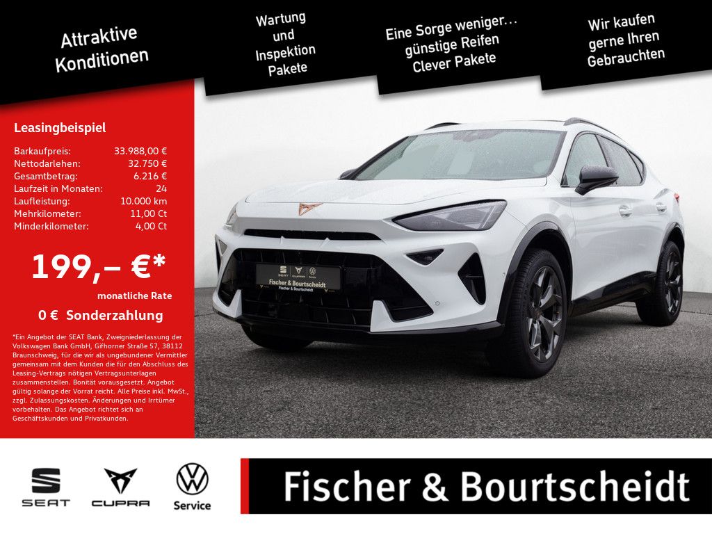 Cupra Formentor 1.5 eTSI 110 kW ACC FACEL. LED 360°