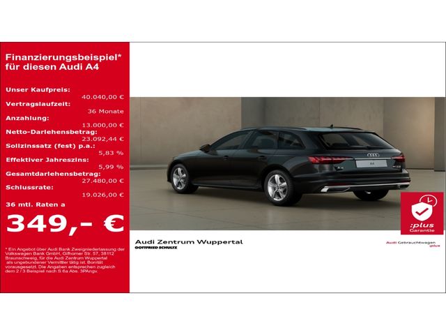 Audi A4 Avant 40 TFSI QUATTRO DAB KAMERA LED SHZ Adva